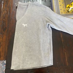 Very cute light gray shirt from Pink.